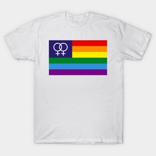 Lesbian Pride Flag T-Shirt